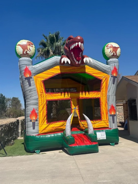 Jurassic Park T-Rex Bounce House