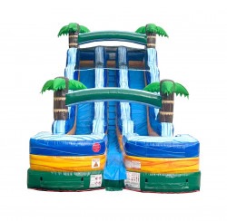 18 ft. Dual Lane Slide (Wet/Dry)